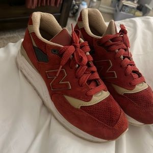 Red new balances